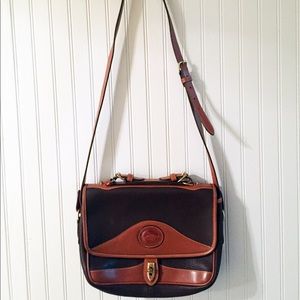 Genuine Dooney & Bourke Leather Saddlebag